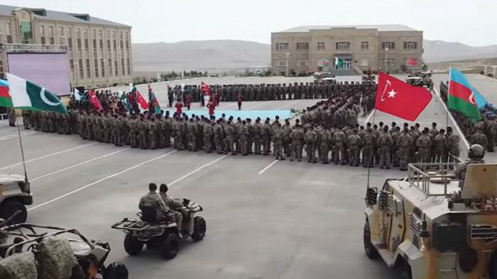 Ejercicios militares conjuntos de Turquía y Pakistán comienzan en Azerbaiyán