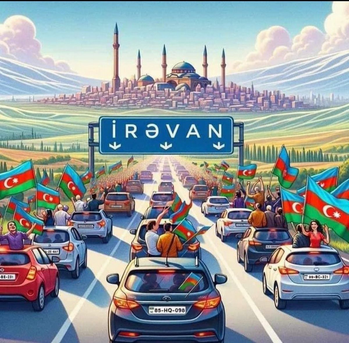Azerbaiyán Occidental narrativa falsa