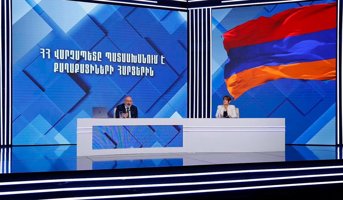 Primer Ministro de Armenia Nikol Pashinyan