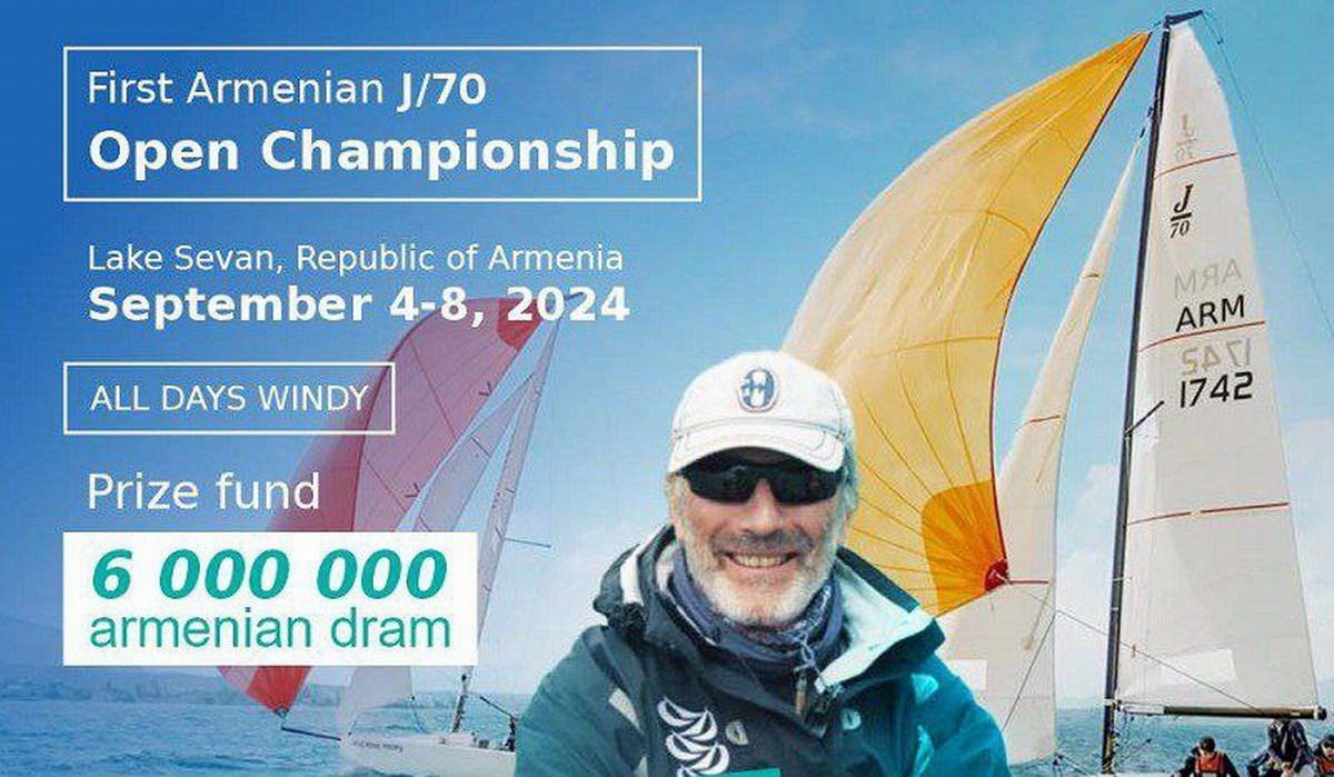 Campeonato abierto de vela de Armenia en el lago Seván