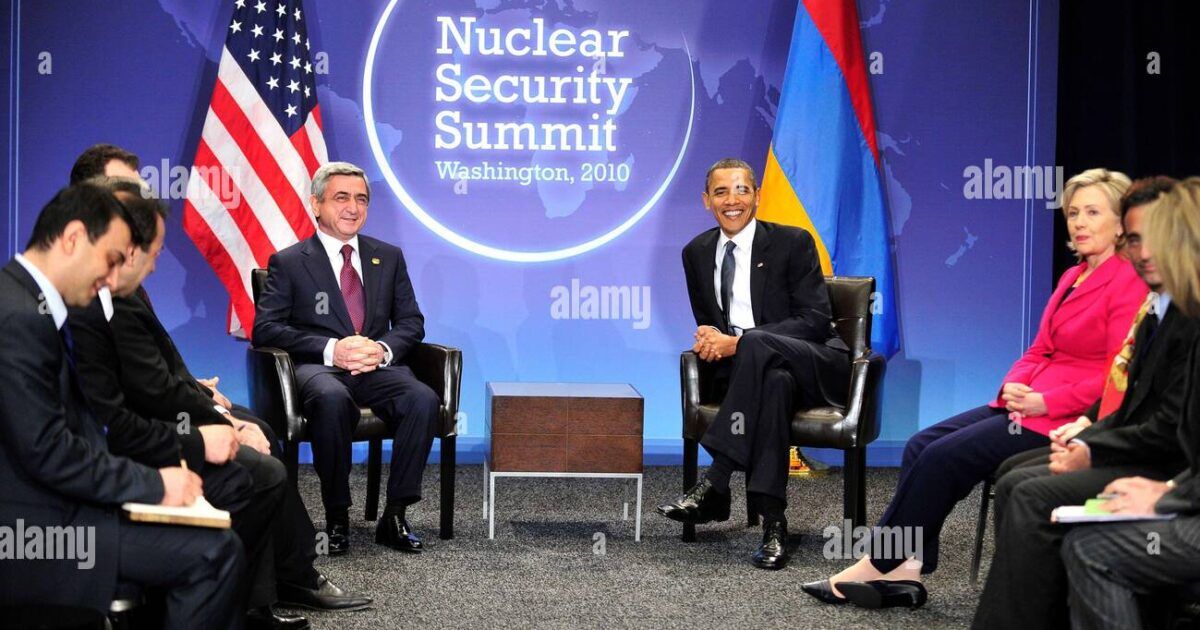 Diálogo entre Serzh Sargsyan y Barack Obama sobre Nagorno-Karabaj y Turquía