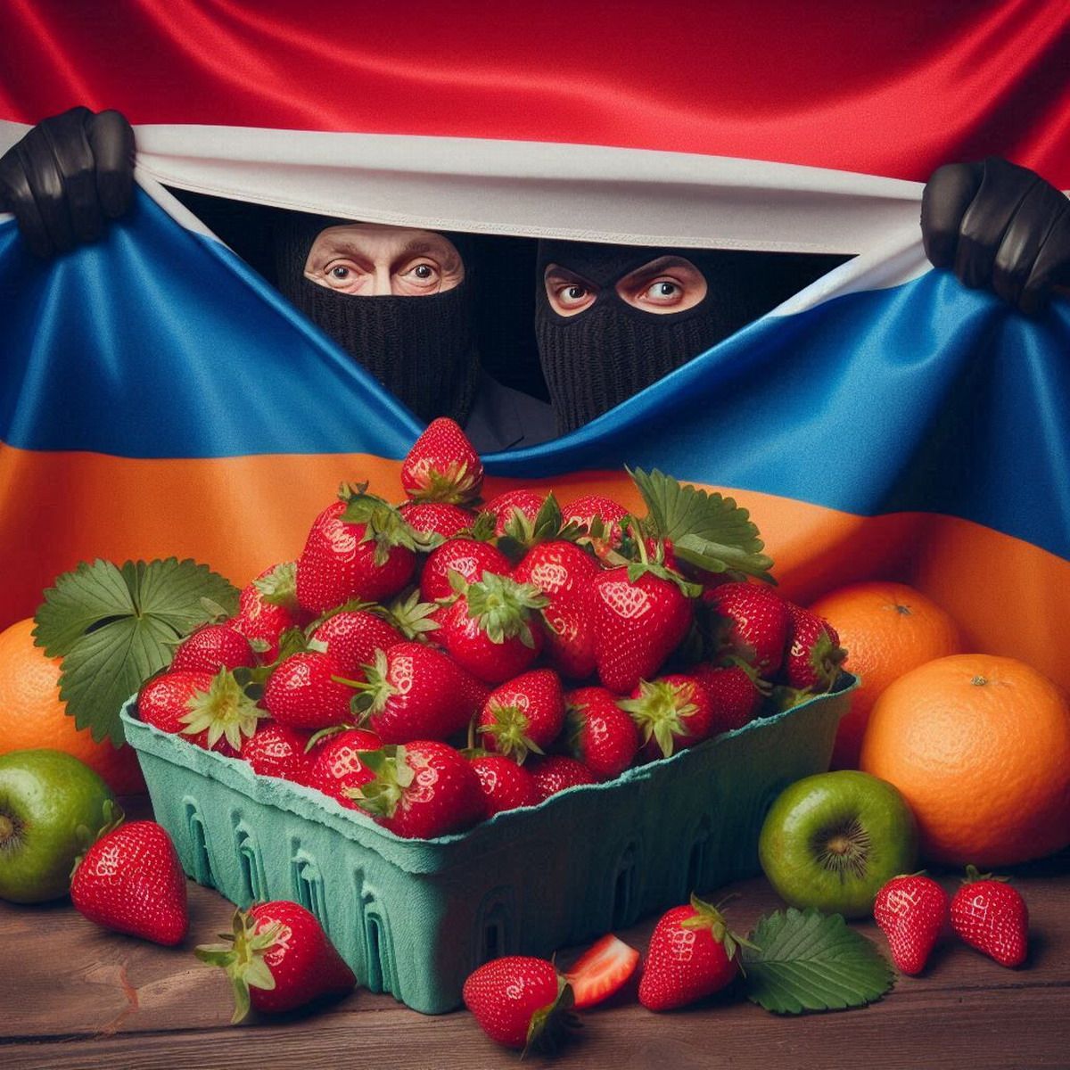 armenia acusaciones fresas