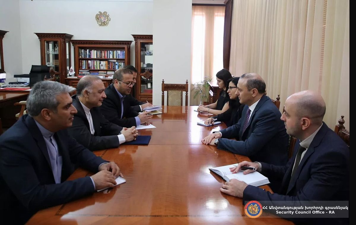 armenia irán frontera común