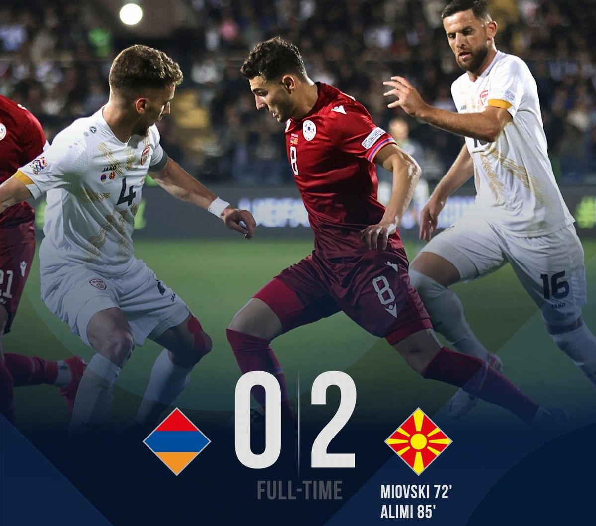 armenia cae macedonia norte