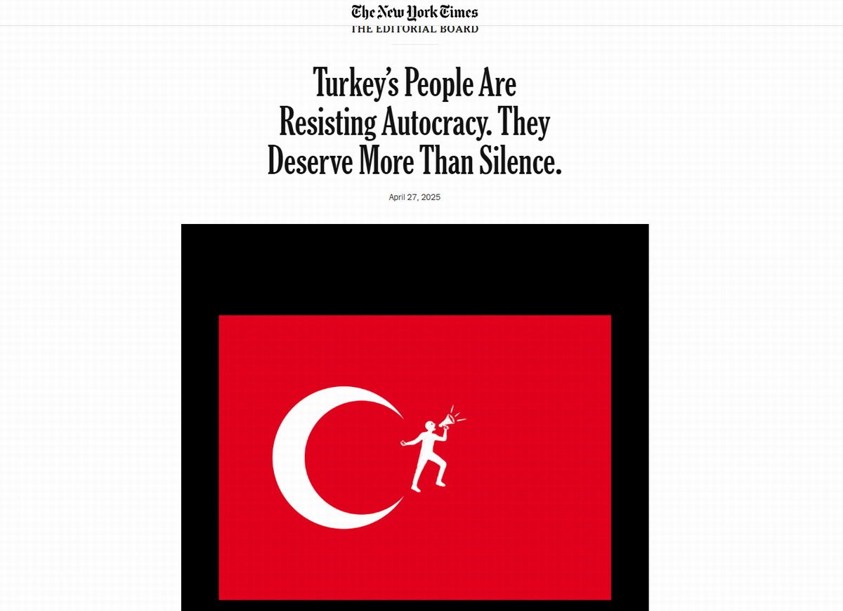 El NYT pide el fin del silencio global mientras los turcos se resisten al autoritarismo de Erdogan