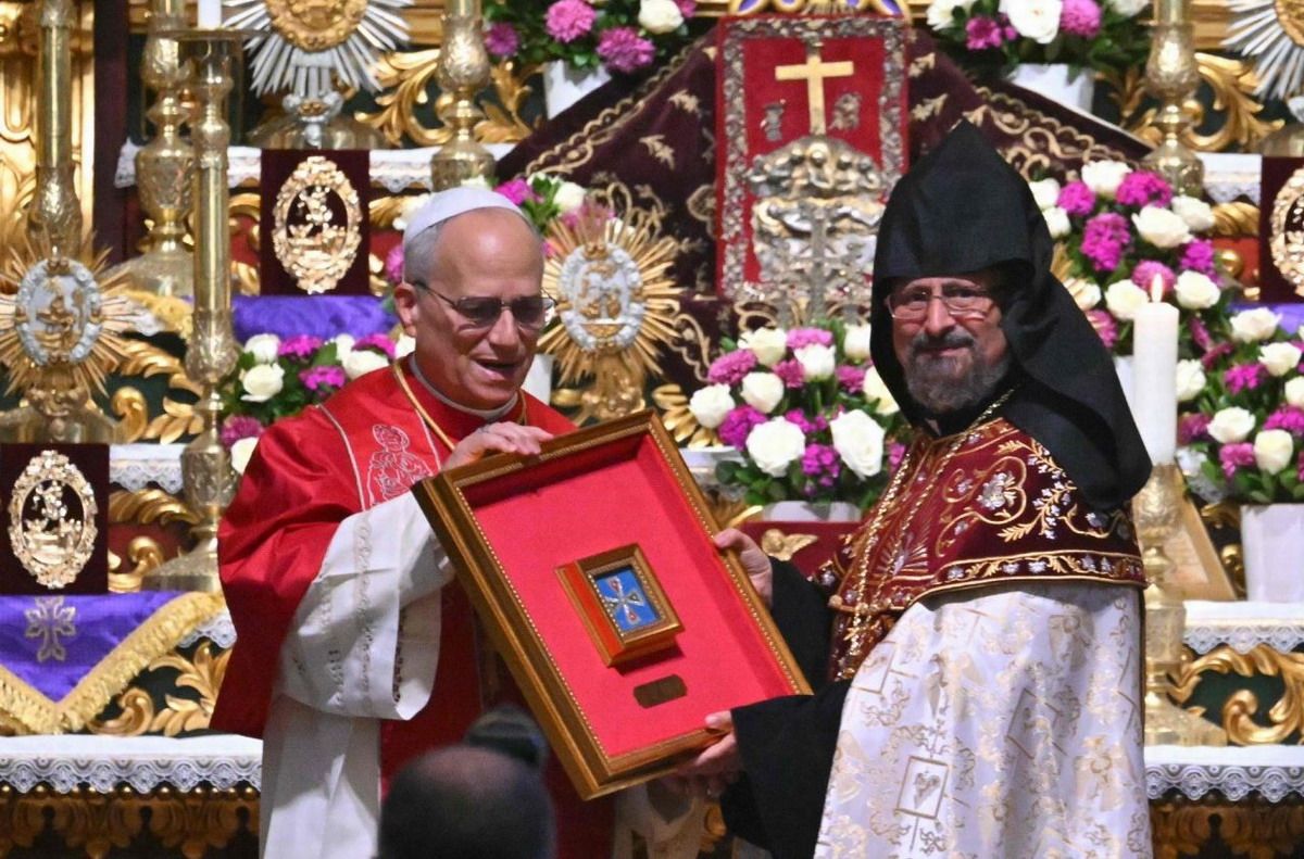 papa Turquía iglesia armenia