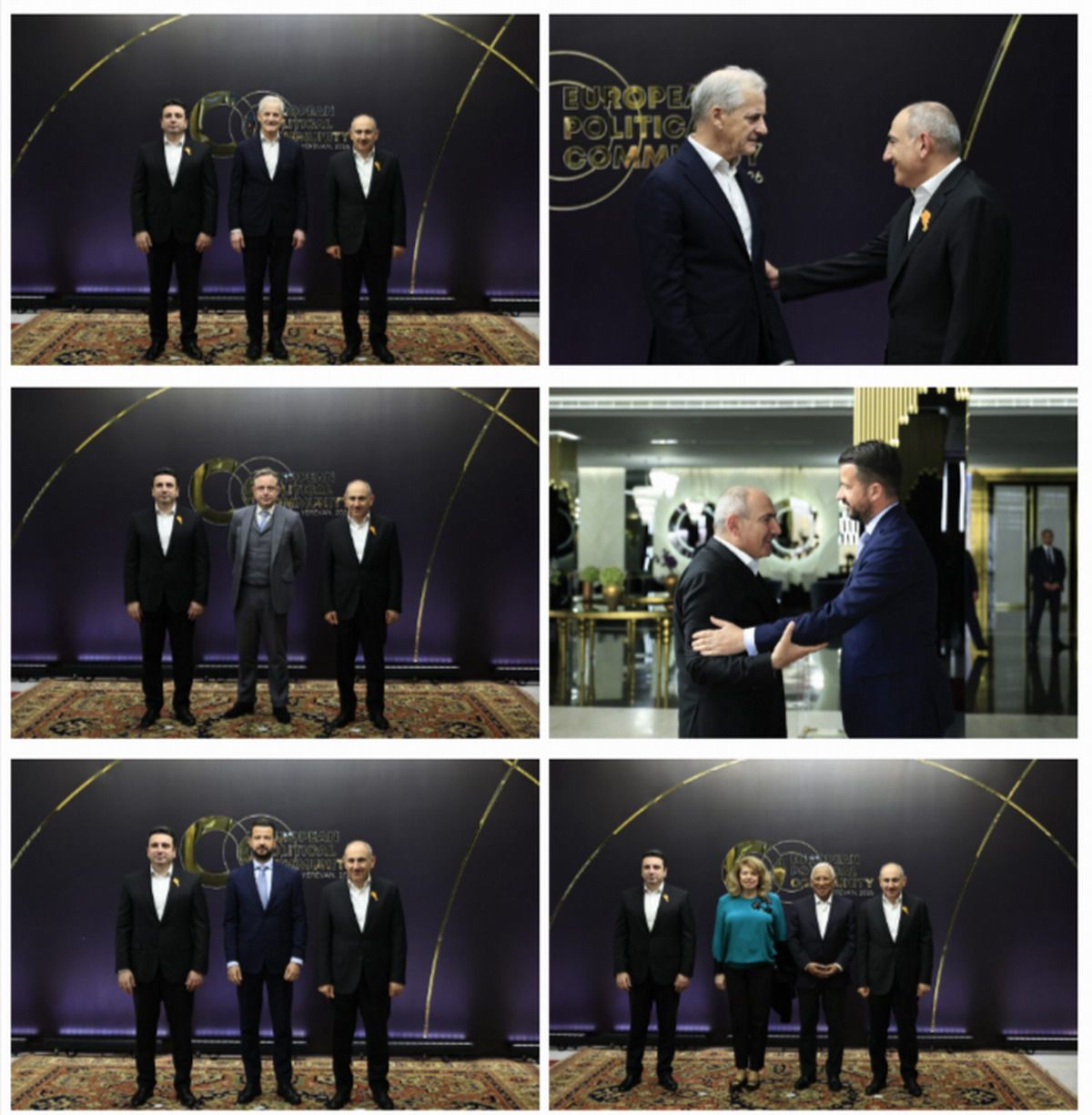 comunidad política europea Ereván