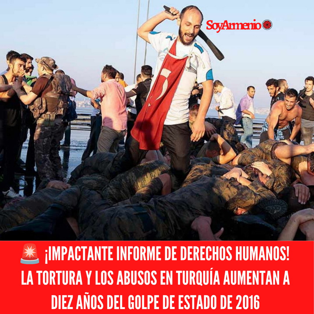 Turquía tortura golpe