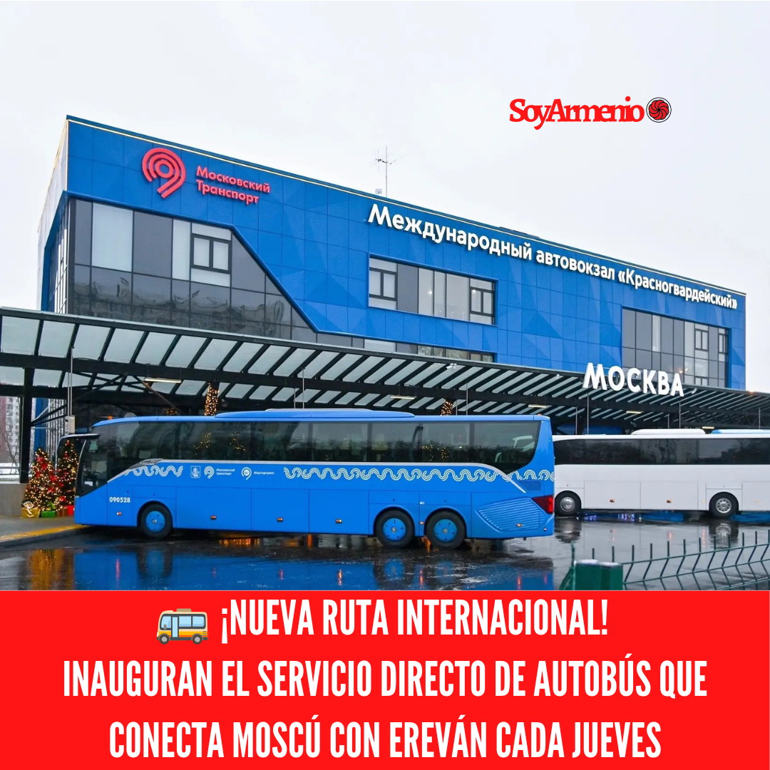 autobús Moscú ereván