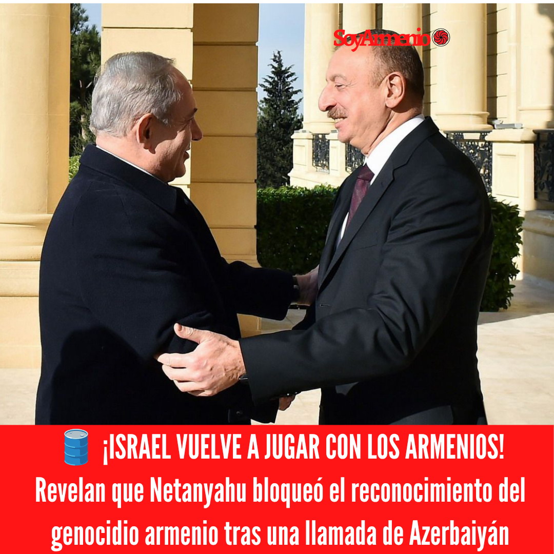 netanyahu genocidio armenio