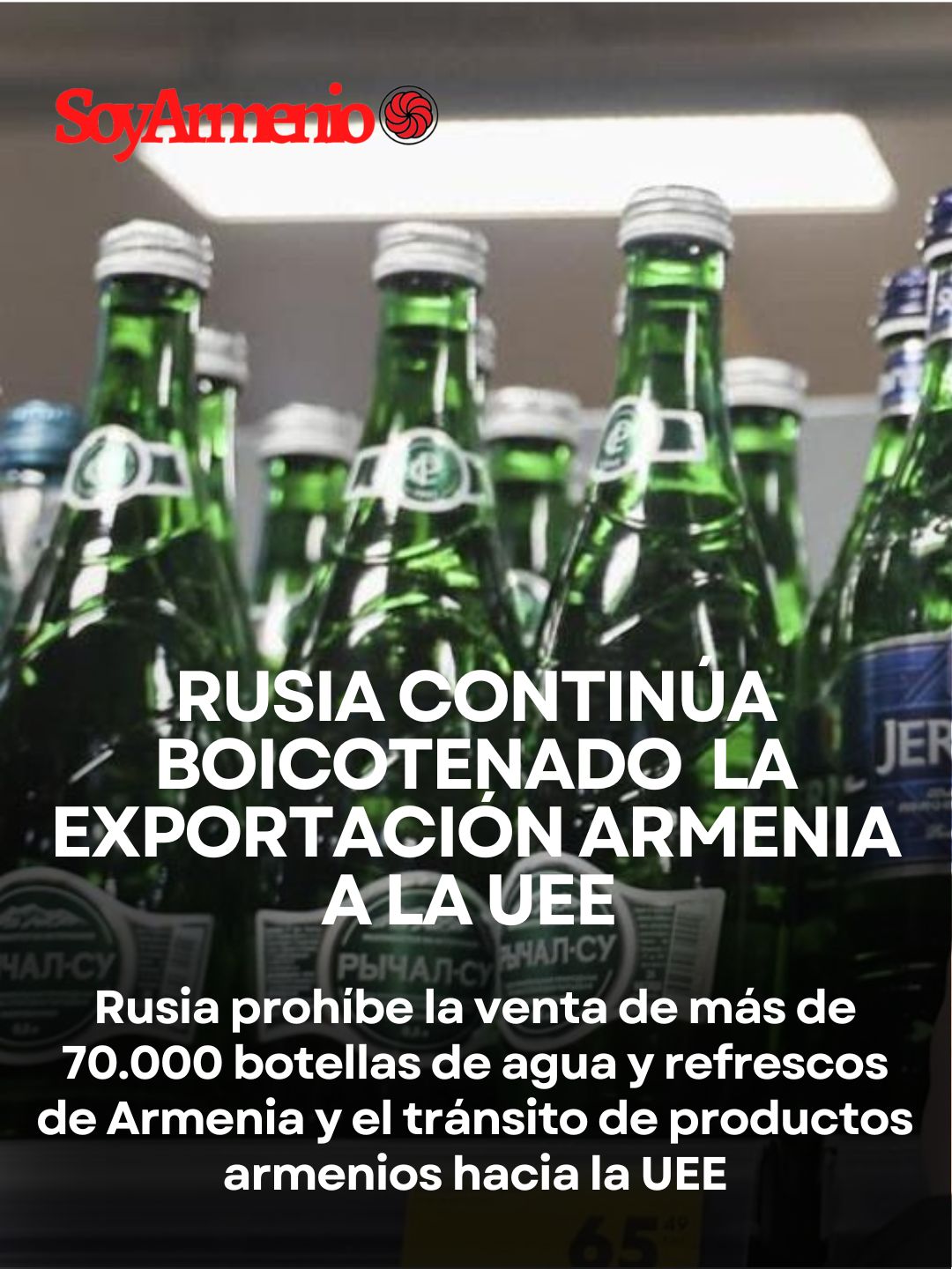 rusia agua refrescos armenia