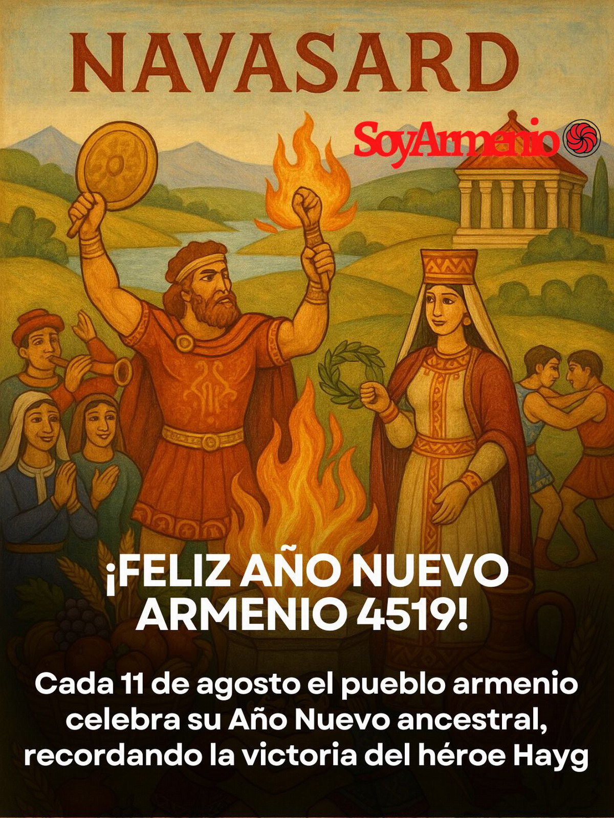 navasart año nuevo armenio