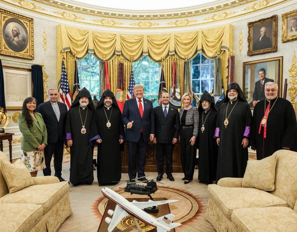 donald trump líderes armenios