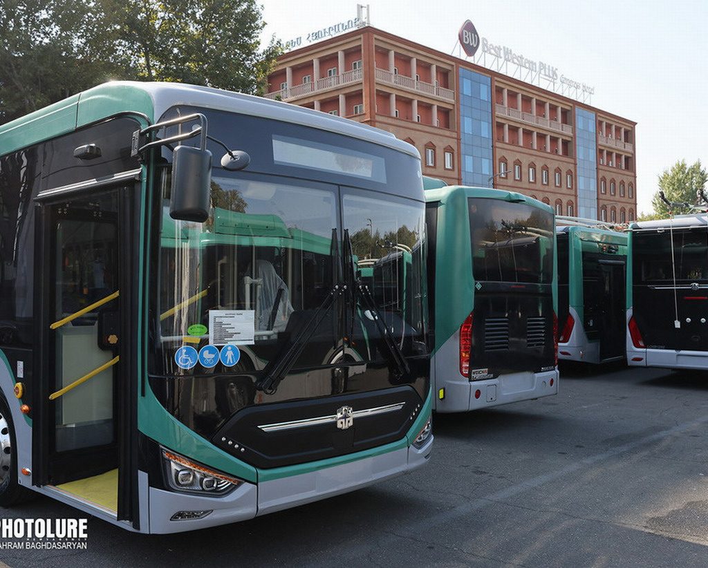 erevan autobuses eléctricos