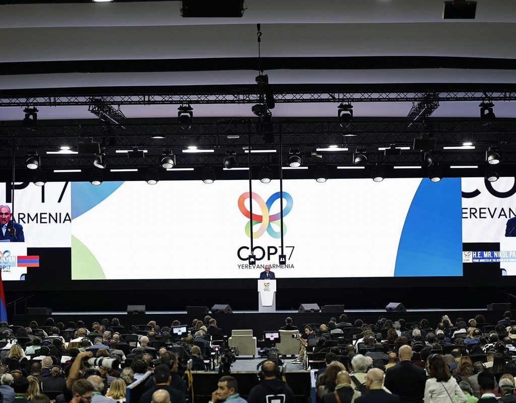 inauguración cop17 armenia