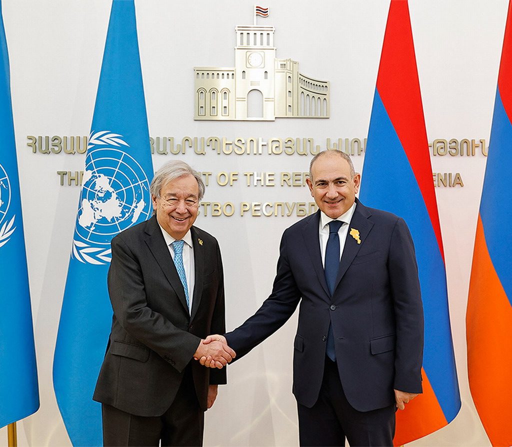 pashinyan guterres cop17