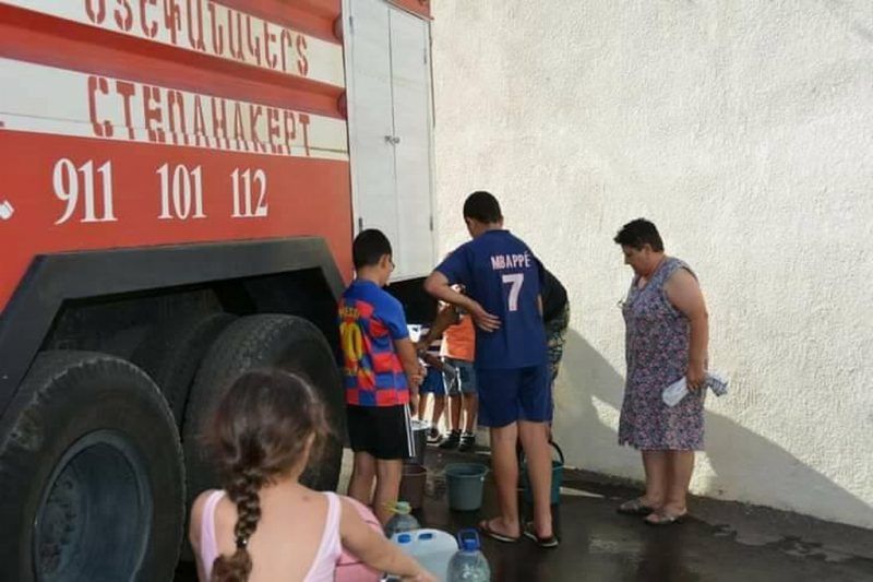 Tras la guerra entre Armenia y Azerbaiyán la crisis hídrica se apoderó de Stepanakert