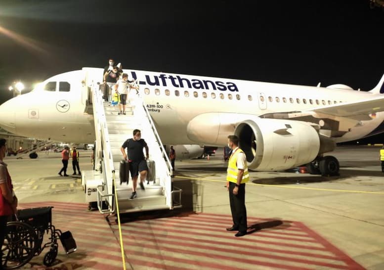 Lufthansa abrió su nueva ruta de Ereván a Frankfurt