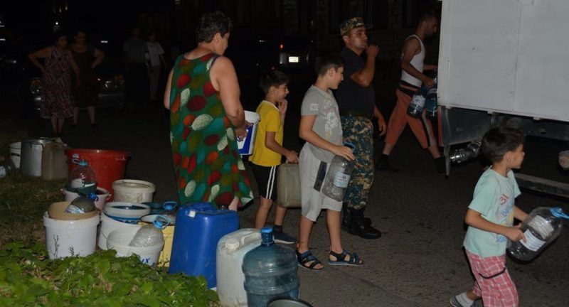 Crisis del agua se apodera de Stepanakert