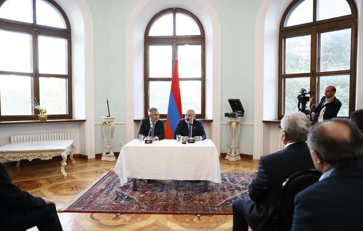 Reunión de Nikol Pashinyan con la comunidad armenia de Moldavia