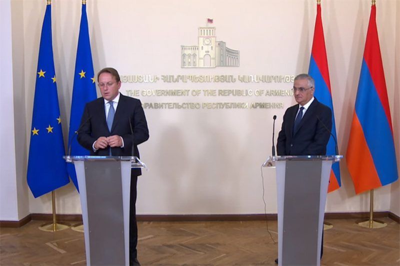 UE brindará un paquete de inversión para Armenia de EUR 2.600 millones
