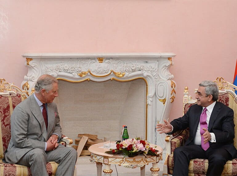 Rey Carlos III de Gran Bretaña