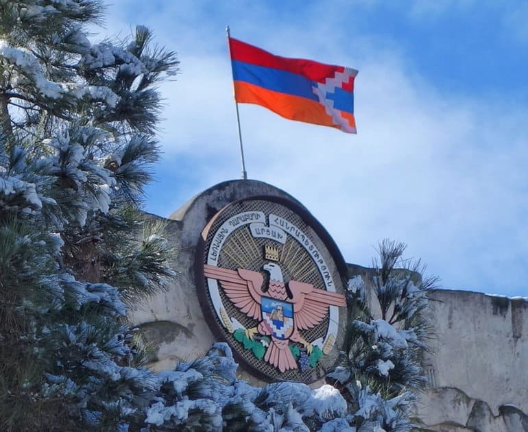 El canciller alemán mencionó el derecho de los ciudadanos de Nagorno-Karabaj a la autodeterminación