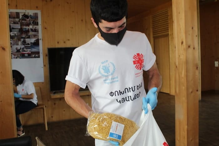 Caritas ayuda a familias vulnerables en Armenia
