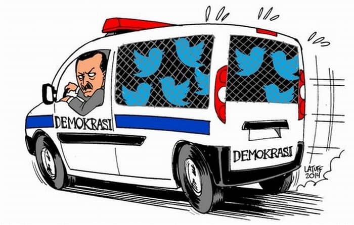 Erdogan quiere controlar las redes sociales