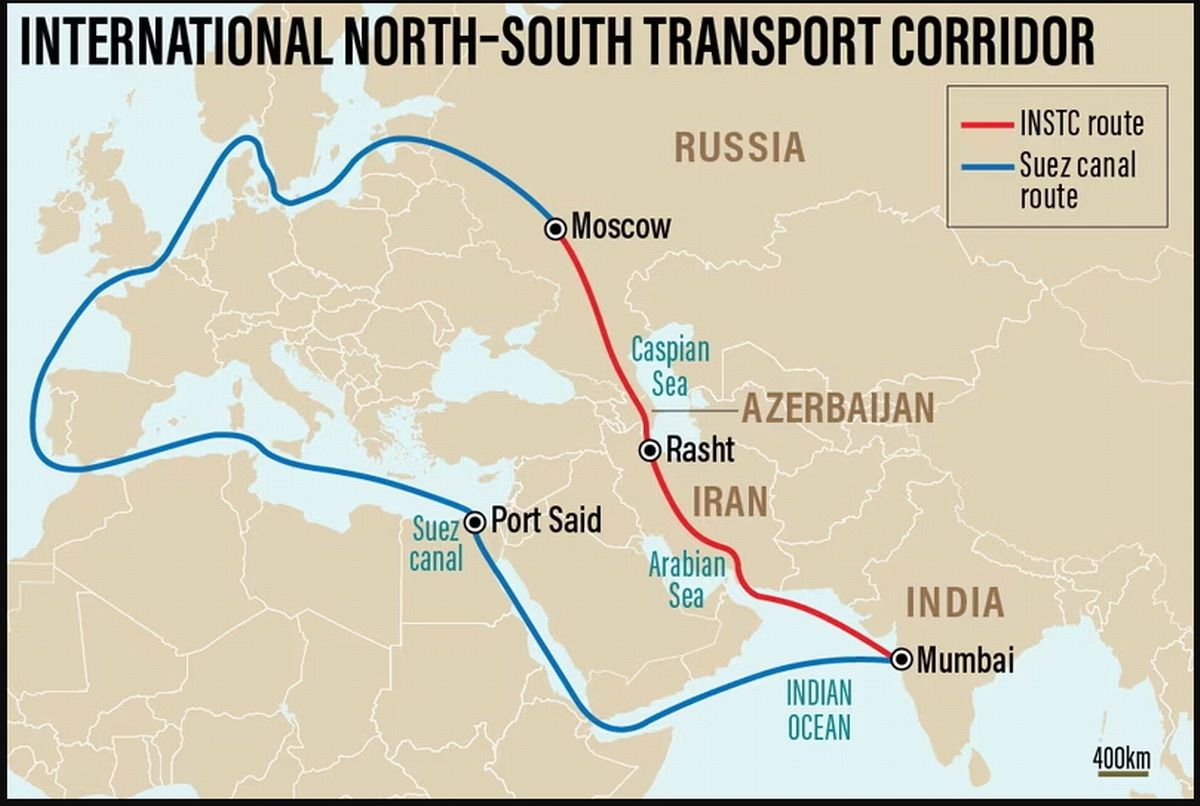 rusia irán india corredor norte sur