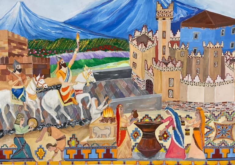 Expondrán el Concurso de dibujo infantil de Armenia-Festival 2022