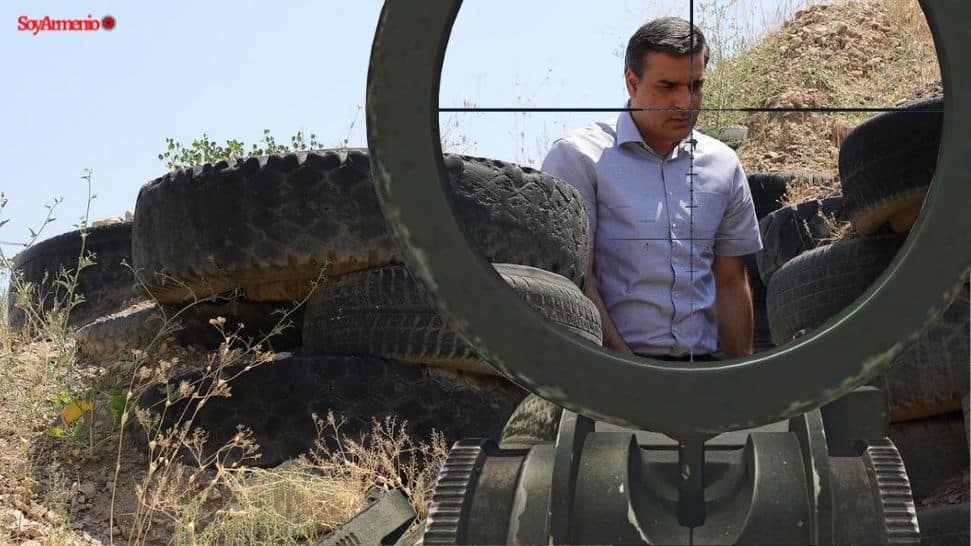Defensor del Pueblo de Armenia en la mira de un militar azerí