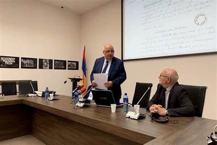 Harutyun Marutyan, director del Museo e Instituto del Genocidio Armenio