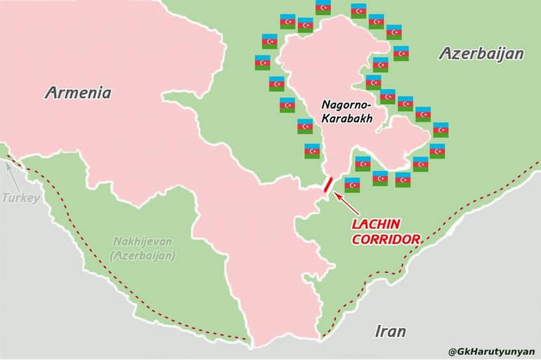 Azerbaiyán abrir unilateralmente lachin