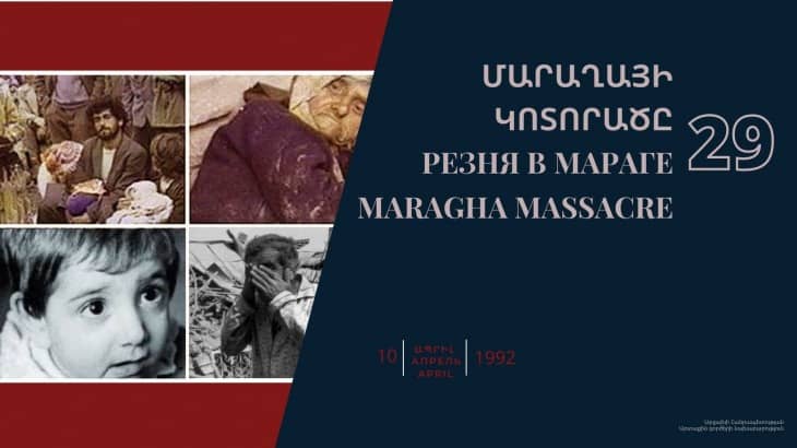 Los armenios recuerdan otro pogromos organizado por Azerbaiyán: la matanza de civiles de Maragha
