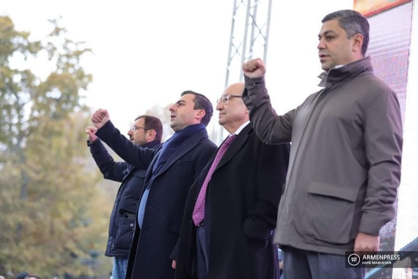 Oposición en Armenia no presentará candidato a la presidencia de Armenia