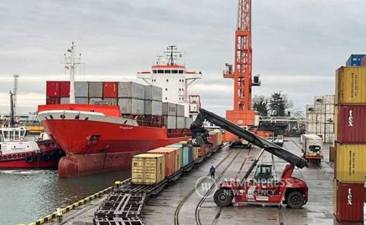 Georgia desautoriza el transporte marítimo de carga desde Rusia a Armenia