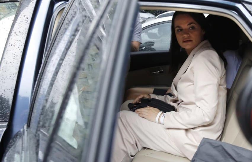 Svetlana Tikhanovskaya FOTO TATYANA ZENKOVICH PAP EPA