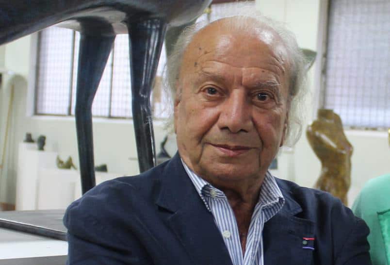Falleció Toros Rastkelenyan, un escultor francés de origen armenio