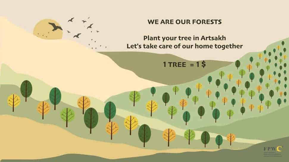 FPWC quiere plantar 50.000 árboles en Artsaj